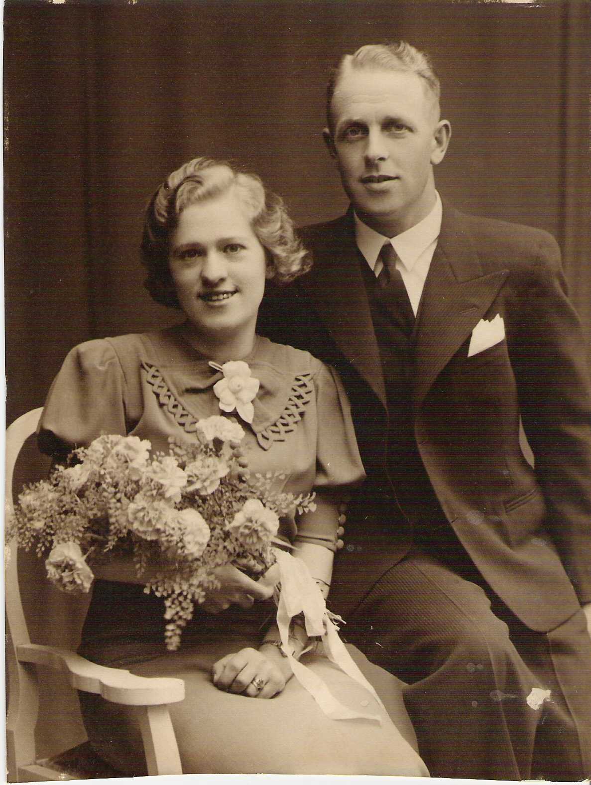 Ernst William Rasmussen og Marie Helene Ottesen