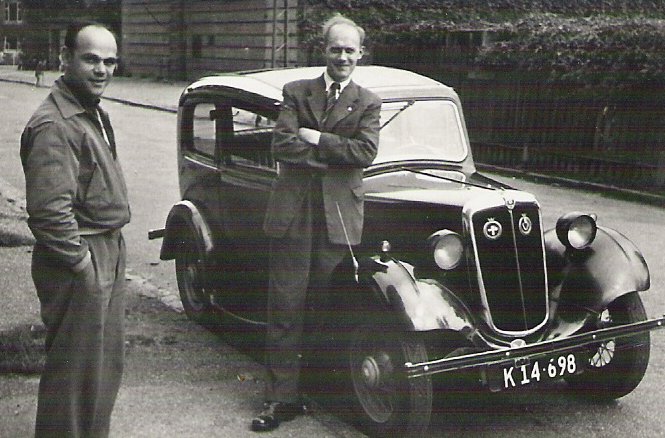 Evald Julius Sibbern og Gunnar Edvard Petersen
