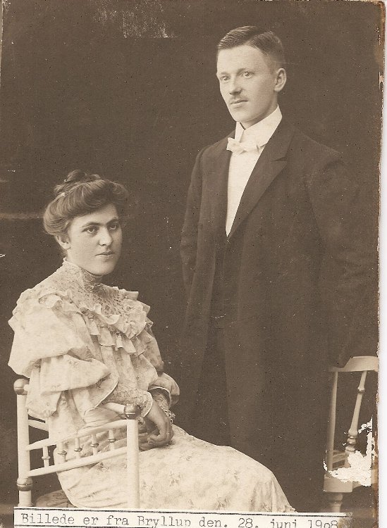 Ejnar Vilhelm Folmer Sibbern og Ida Karen Jensen