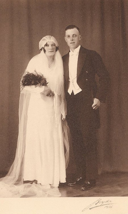 Thora Karen Gudrun Sibbern og Georg Hans Peder Alfred Larsen
